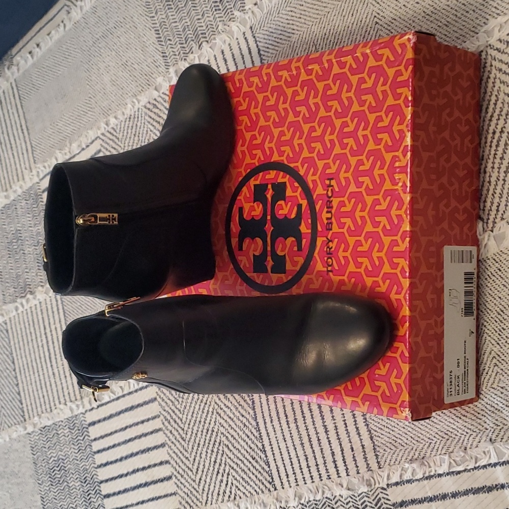 Tory Burch Wedge Booties